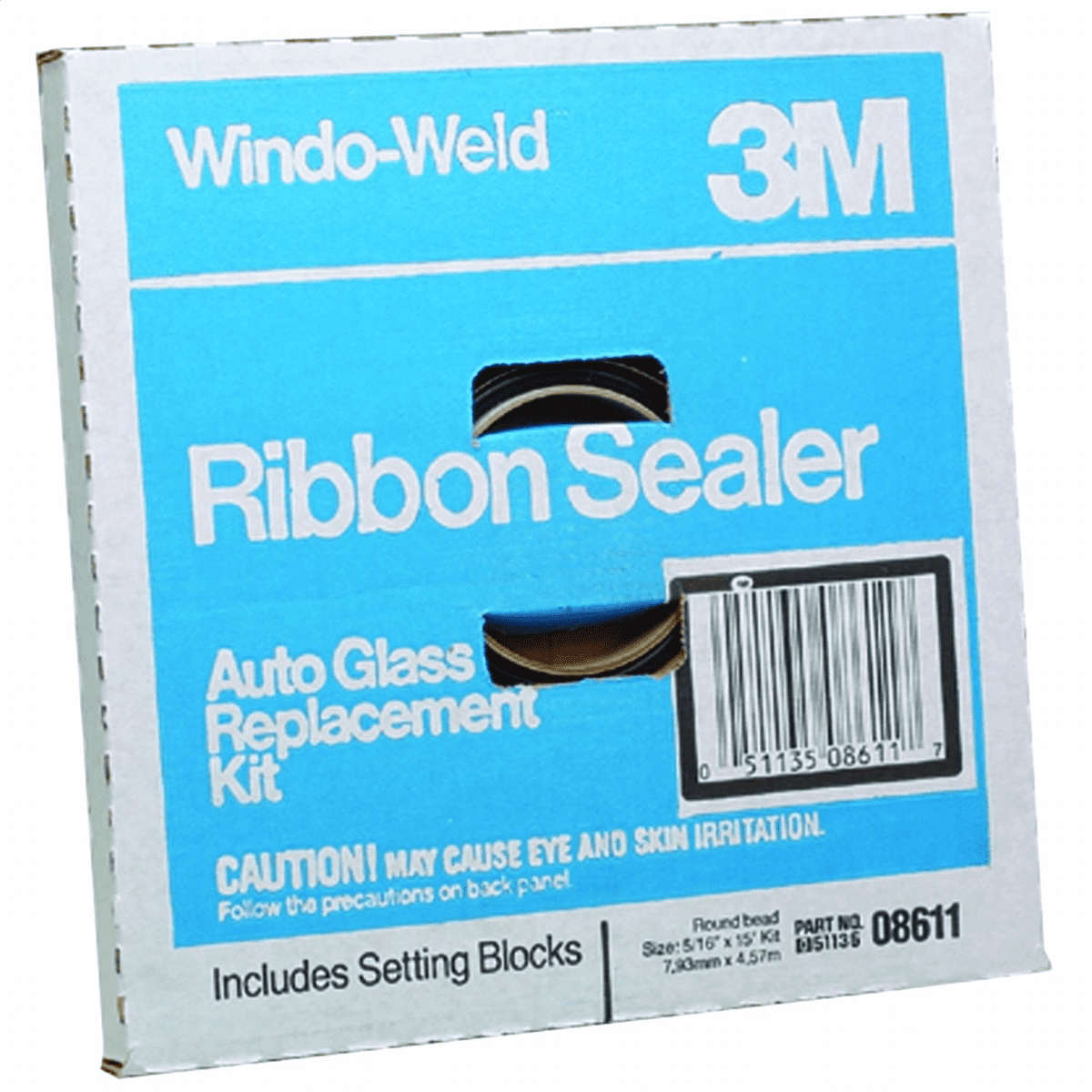 Ribbon Seal Glass Kit 5/16"