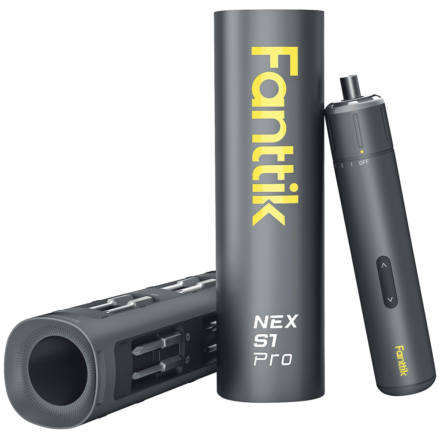 Fanttik NEX S1 Pro Cordless Electric Screwdriver with Rechargeable Battery and Magnetic Case