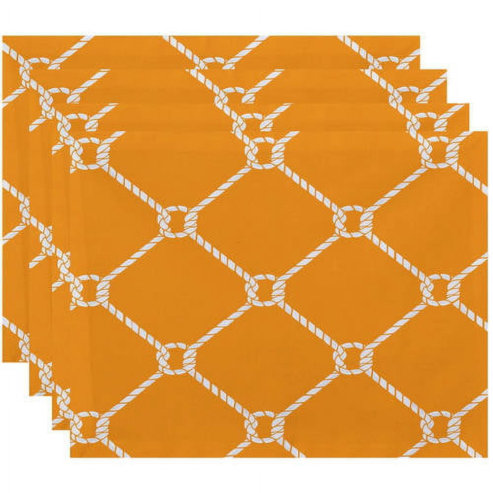Simply Daisy 18" x 14" Ahoy! Geometric Print Placemat