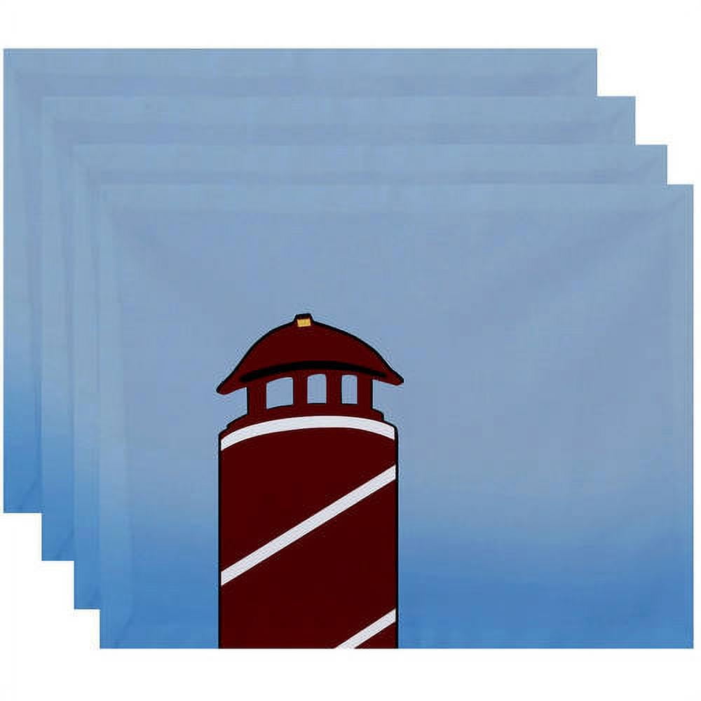 Simply Daisy 18" x 14" Safe Harbor (navy one) Geometric Print Placemat