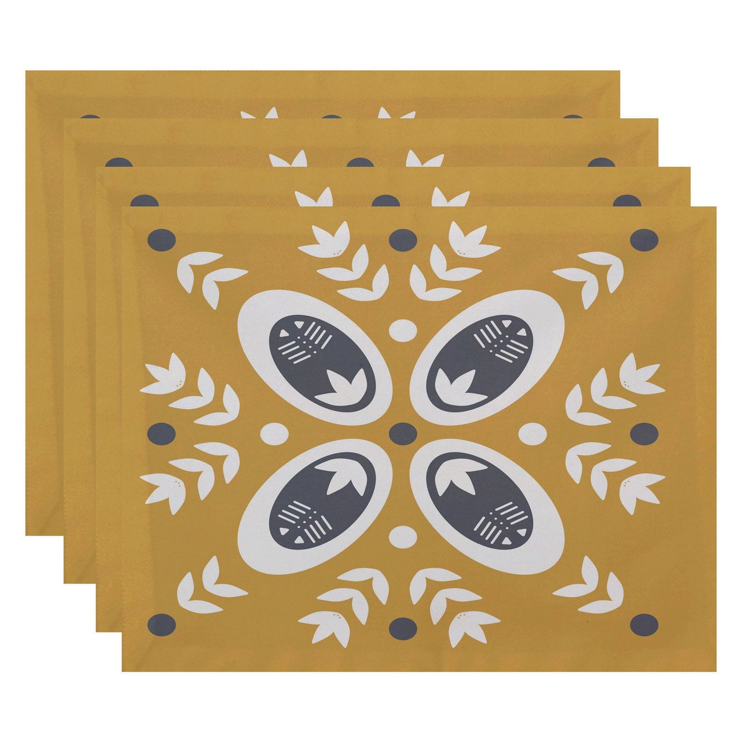 Simply Daisy 18" x 14" Tradition Geometric Print Placemat