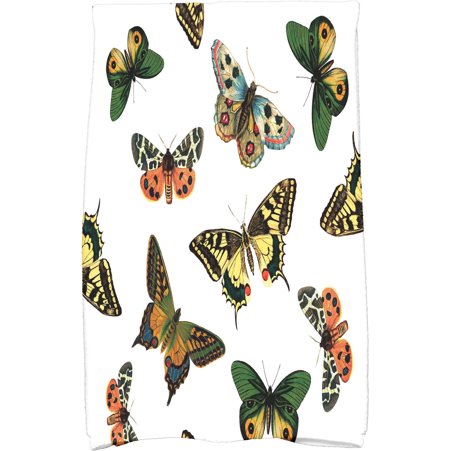 Simply Daisy 18" x 30" Butterflies Animal Print Kitchen Towel
