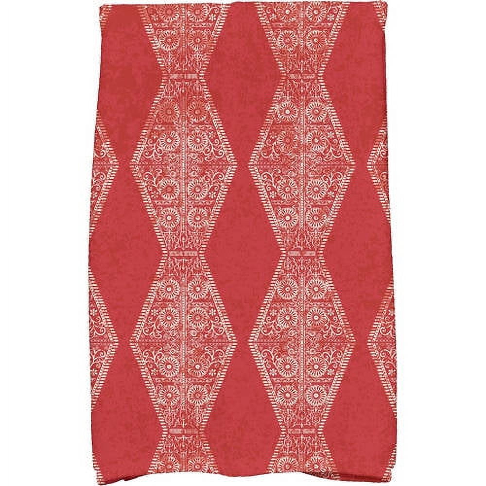 Simply Daisy 18" x 30" Pyramid Stripe Geometric Print Kitchen Towel