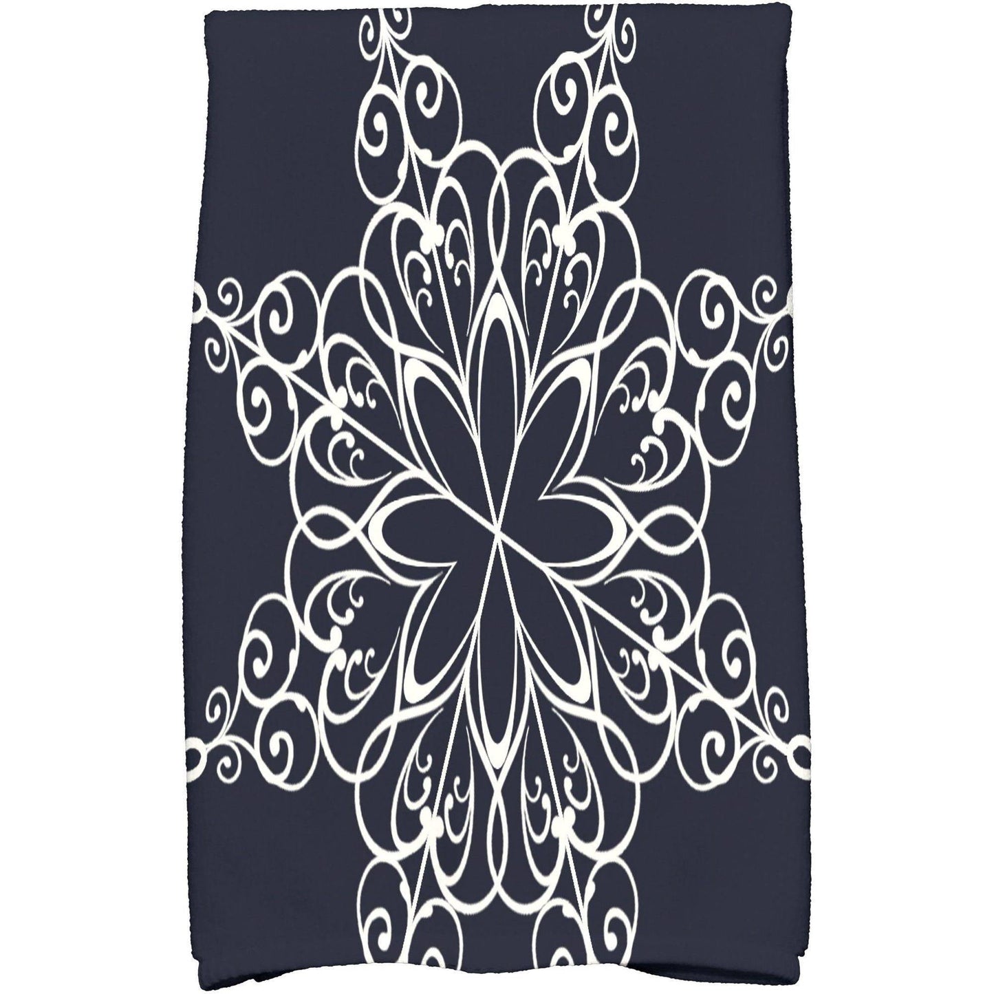 Simply Daisy 18" x 30" Snowflake Holiday Geometric Print Kitchen Towel
