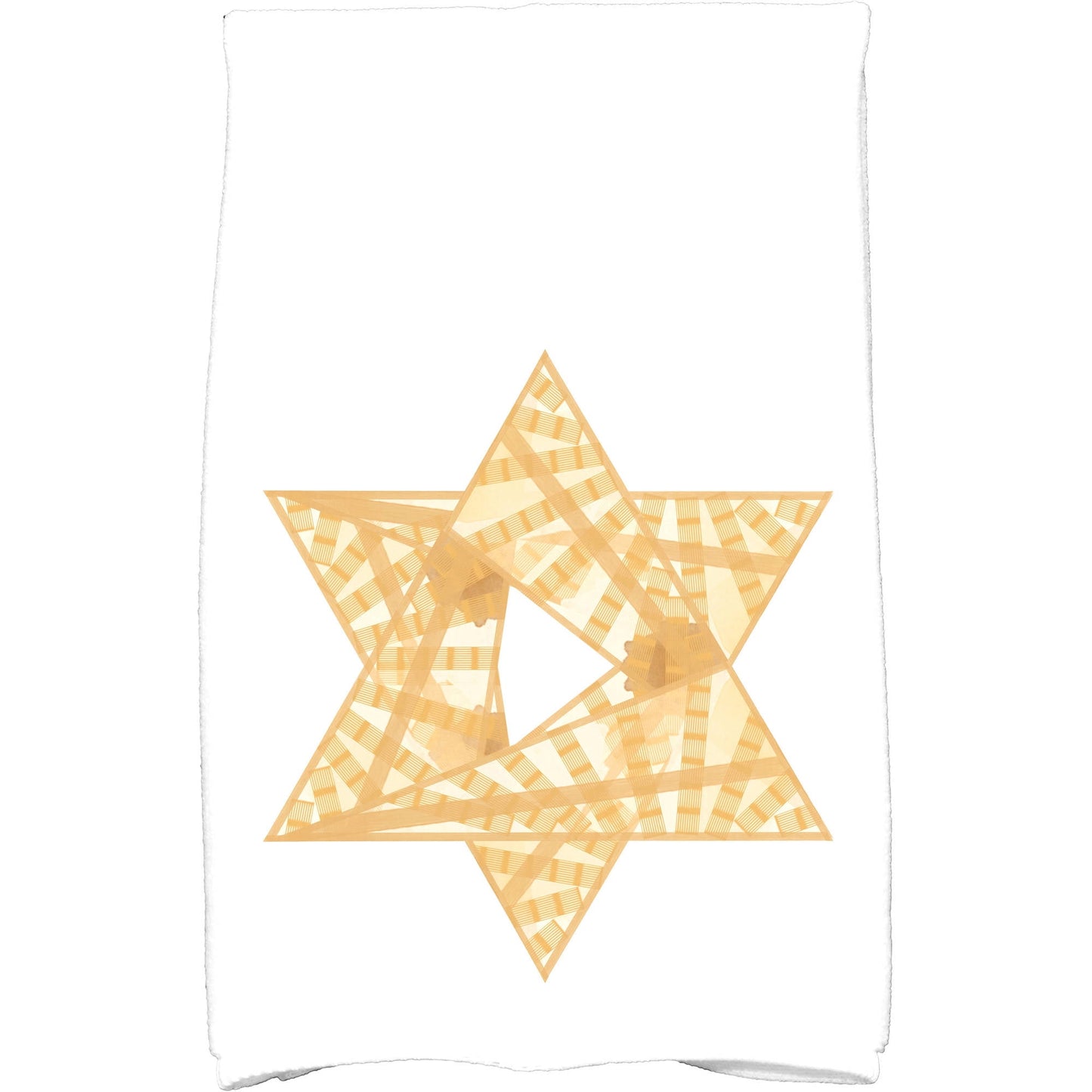 Simply Daisy 18" x 30" Star Mosaic Holiday Geometric Print Kitchen Towel