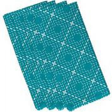 Simply Daisy 19" x 19" Dots and Dashes Geometric Print Napkin (Set of 4)