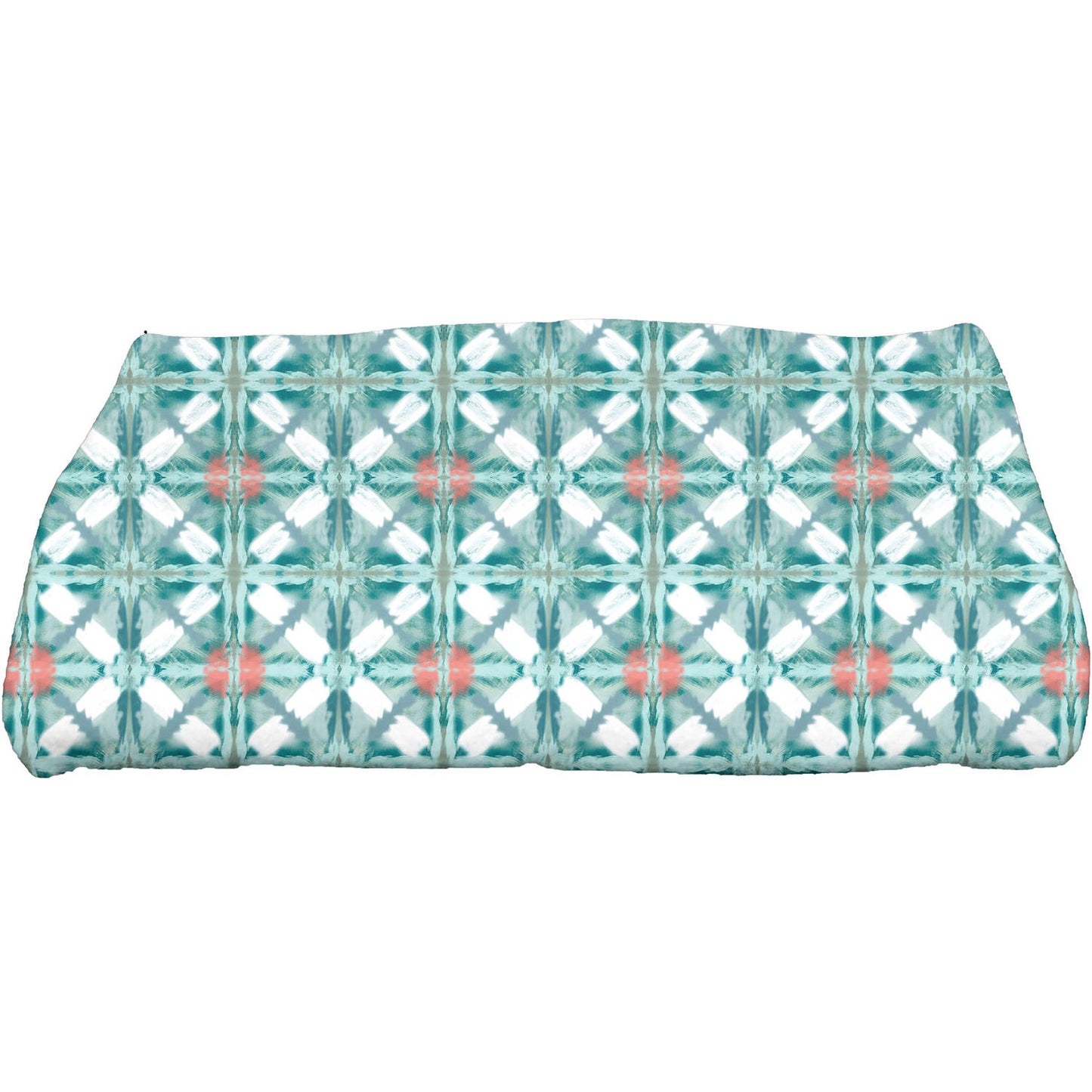 Simply Daisy 28" x 58" Beach Tile Geometric Print Bath Towel