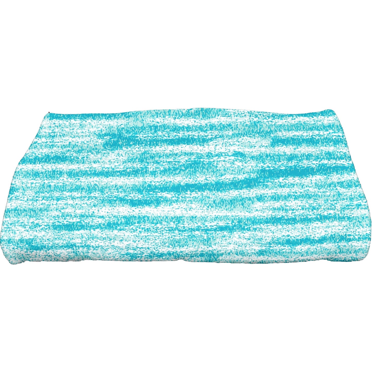 Simply Daisy 28" x 58" Ocean View Geometric Print Bath Towel