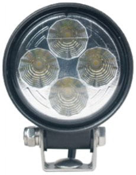 Sound Off Signal EWLF0500DBDF0W White 3.3" 500-Lumen Round LED Work Light with