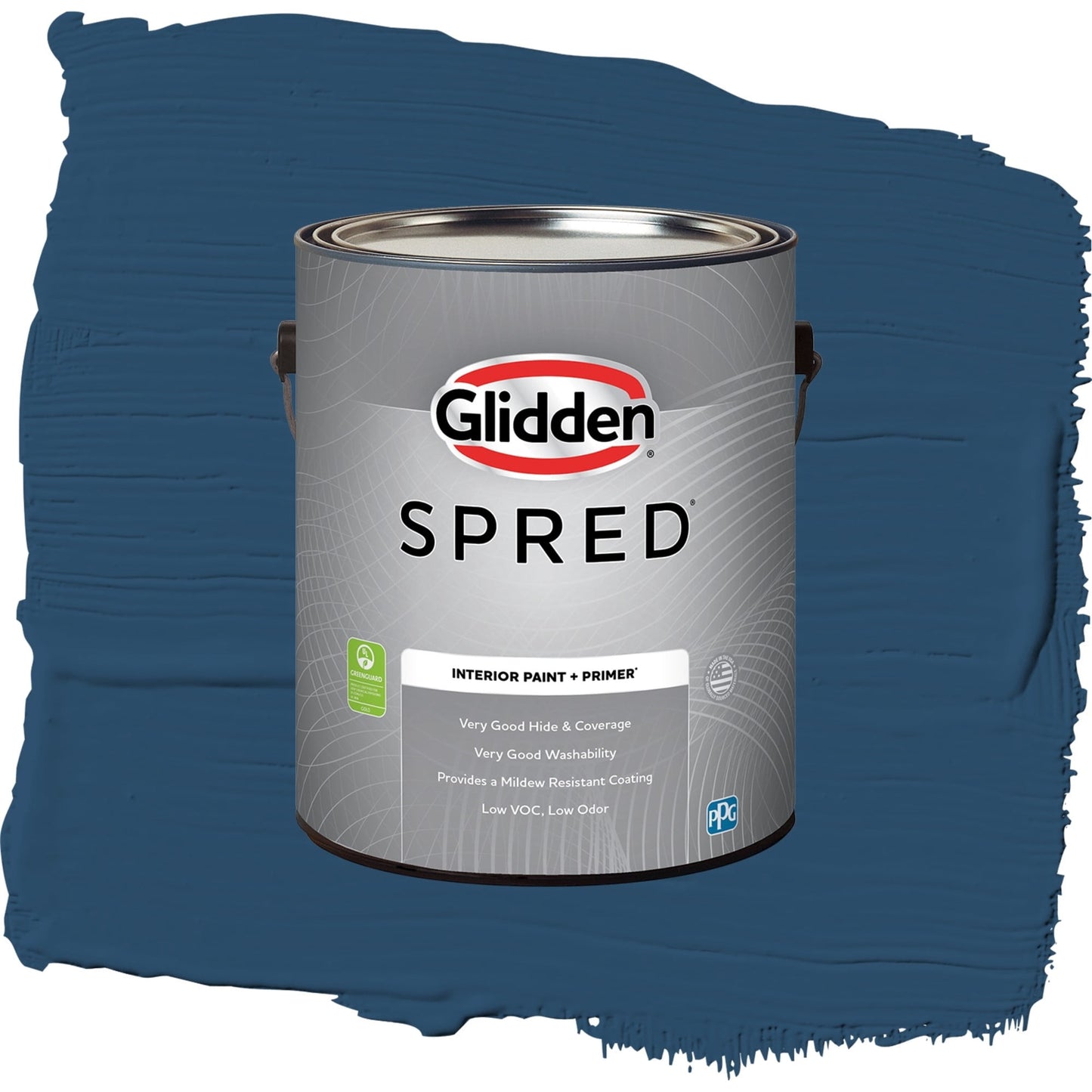 Spred Celestial Blue Interior Paint + Primer Flat , 1 Gallon