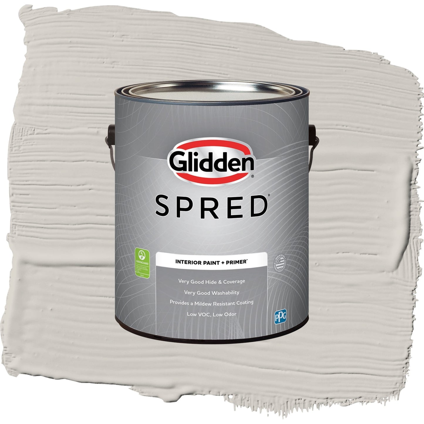 Spred Cool Slate Interior Paint + Primer Semi Gloss , 1 Gallon