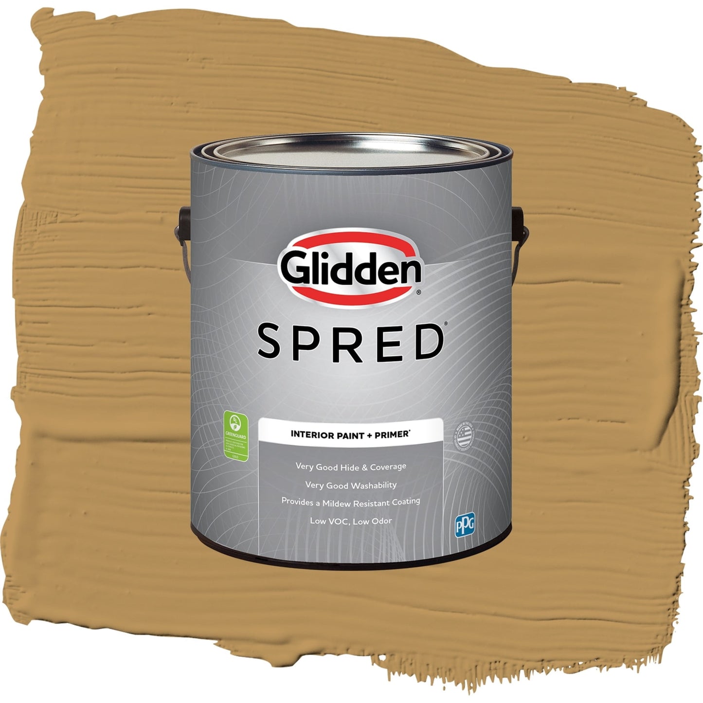 Spred Down To Earth Interior Paint + Primer Flat , 1 Gallon