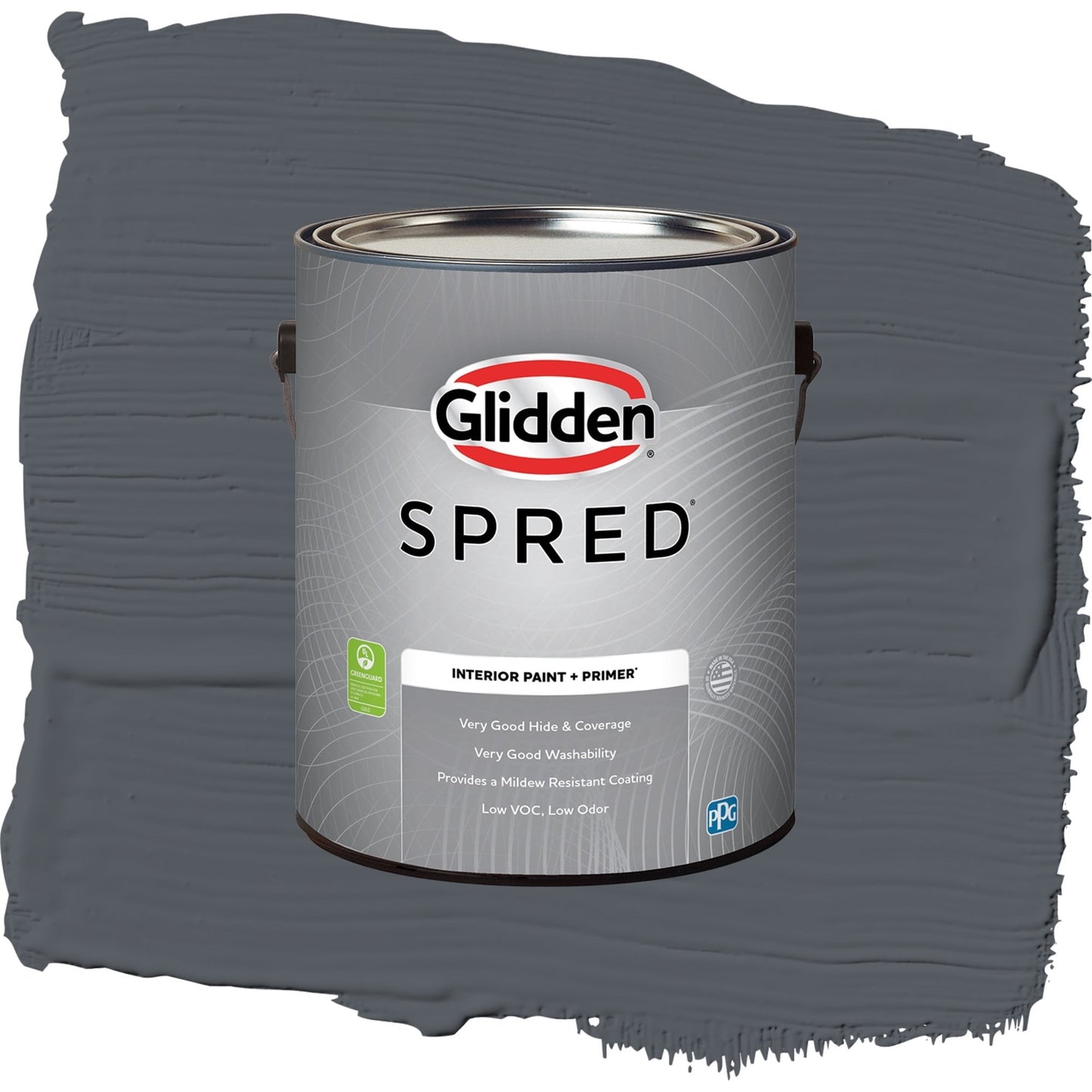 Spred Moody Sky Interior Paint + Primer Flat , 1 Gallon