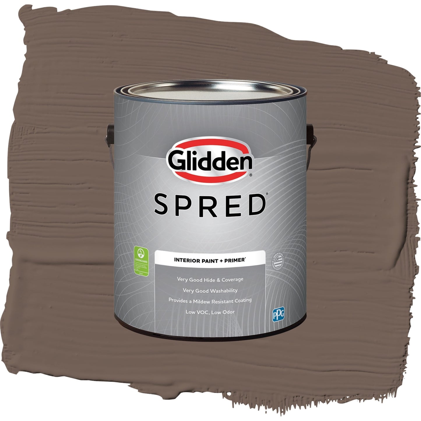 Spred Poppy Pods Interior Paint + Primer Semi Gloss , 1 Gallon