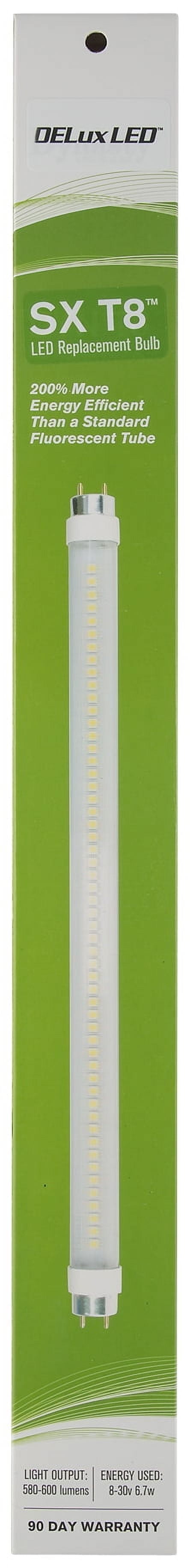 Star Lights 016-781T8 18" Deluxe Flourescent Tube Style LED Bulb