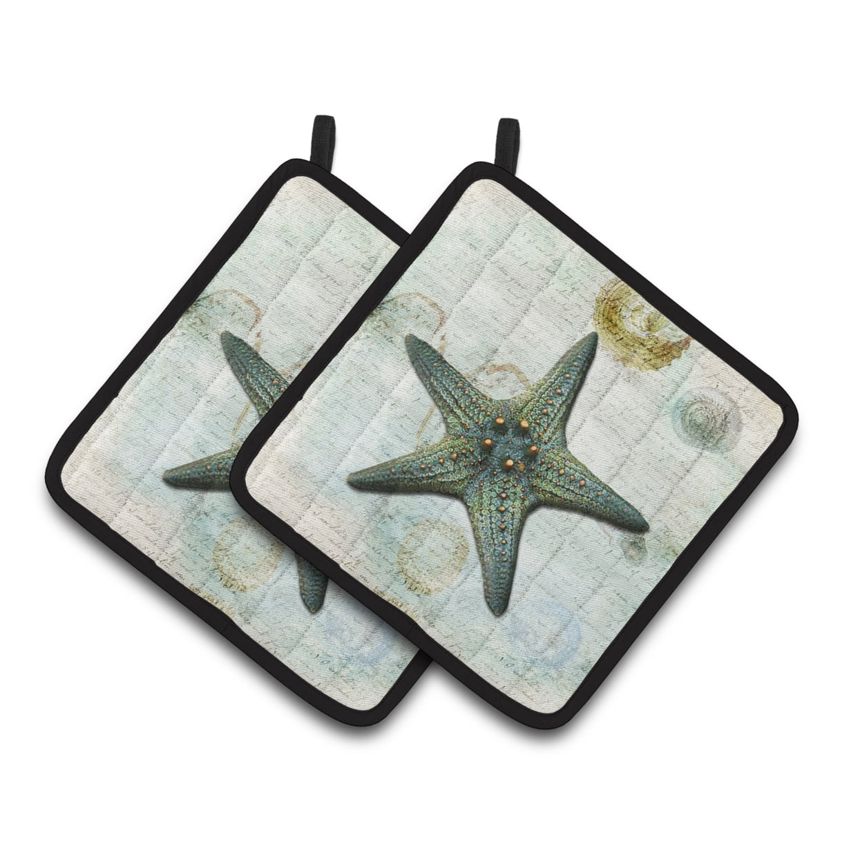 Starfish Pair of Pot Holders