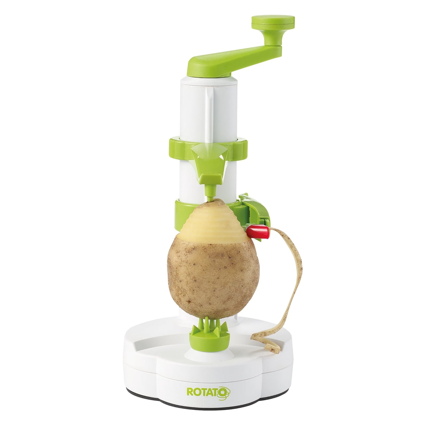 Starfrit Rotato Manual Peeler, Green & White, 092904-003-0000