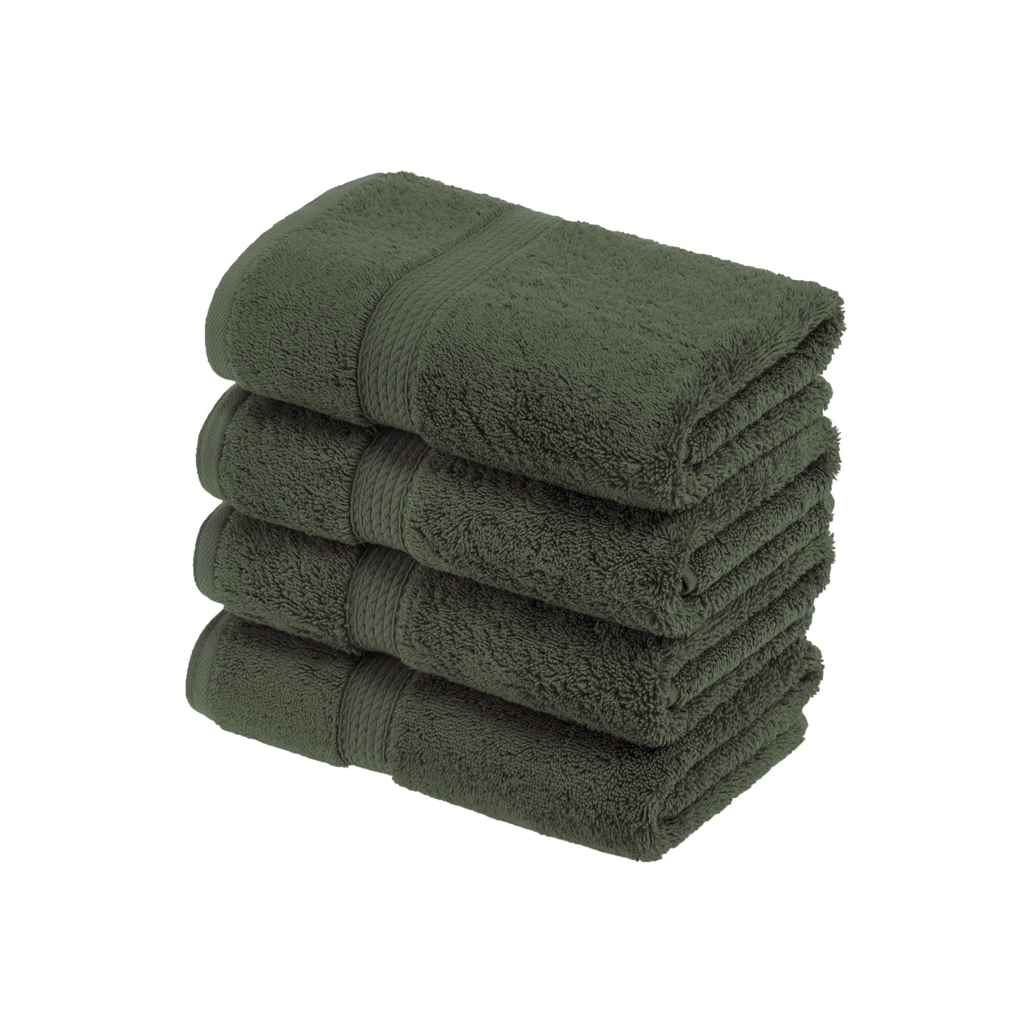 Superior Egyptian Cotton Heavyweight 3-Piece Towel Set, Rust