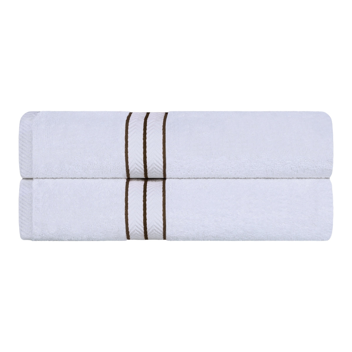 Superior Turkish Cotton Ultra-Plush 2-Piece Latte Bath Towel Set