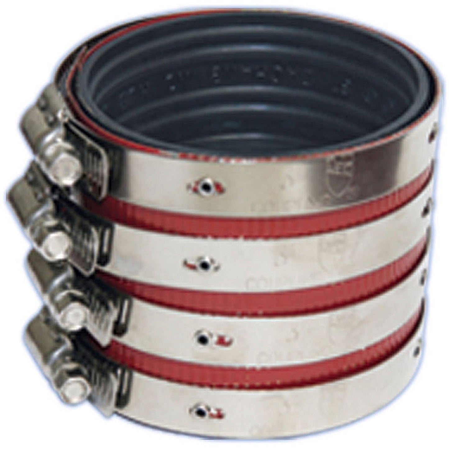 Supply Giant 15500CS 5" Heavy Duty, No-Hub Coupling with Colored Shield
