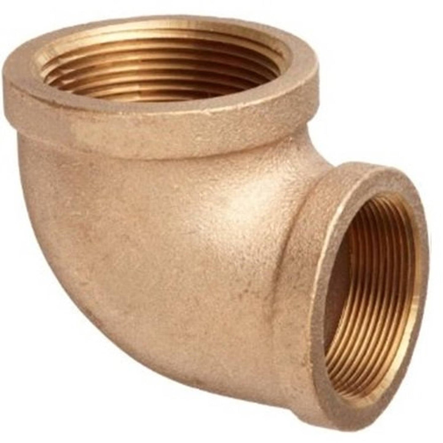Supply Giant BRRL1142-NL 1-1/4" x 3/4" Brass 90-Degree Reducing Elbow, Lead Free