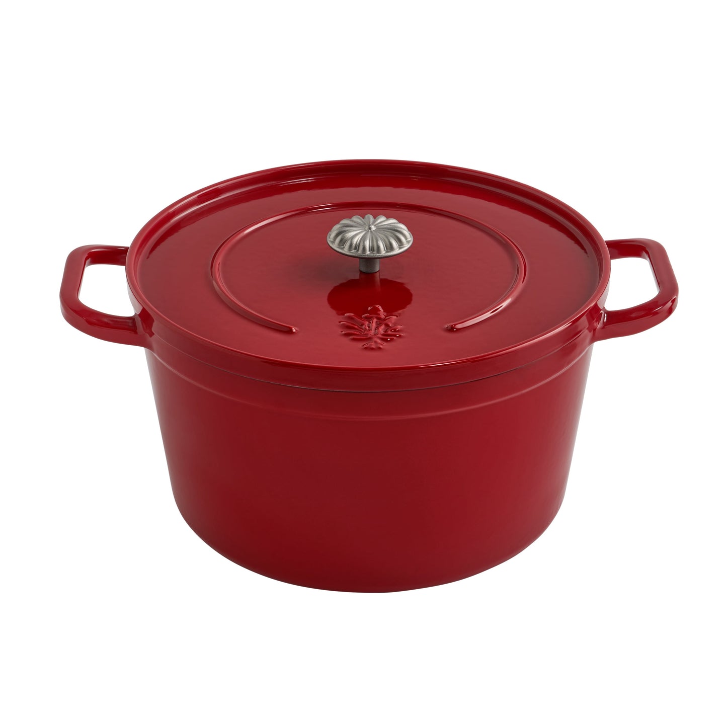 The Pioneer Woman 7-Quart Enameled Cast Iron Dutch Oven with Lid, Red