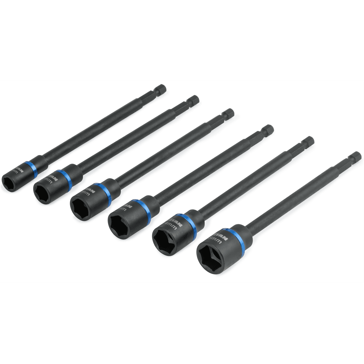 TITAN 6-PC 6" METRIC IMPACT NUT DRIVER
