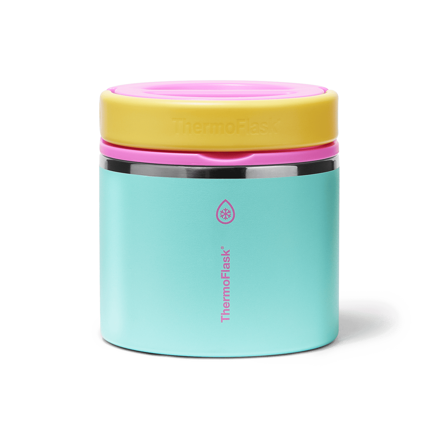 ThermoFlask 20 oz Double Wall Insulated Food Jar, Tropical Sunset