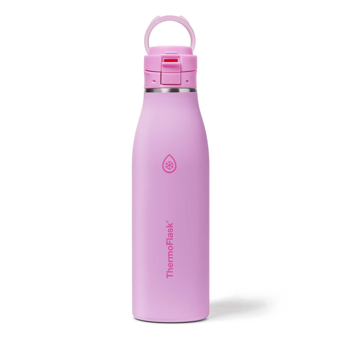 ThermoFlask Traveler 25 oz Insulated Travel Coffee Mug, Durable Stainless Steel, BPA-Free, Dishwasher Safe, Lilac