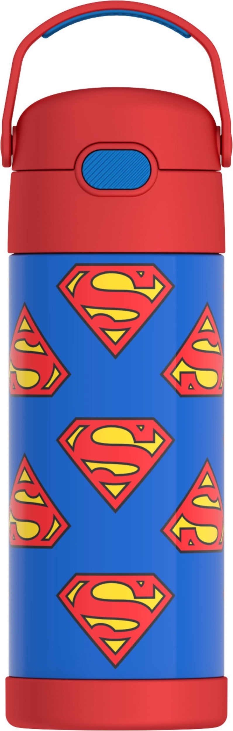Thermos Kids Stainless Steel Funtainer Bottle with Straw, Dishwasher Safe, Leak Proof, Minecraft 14 oz