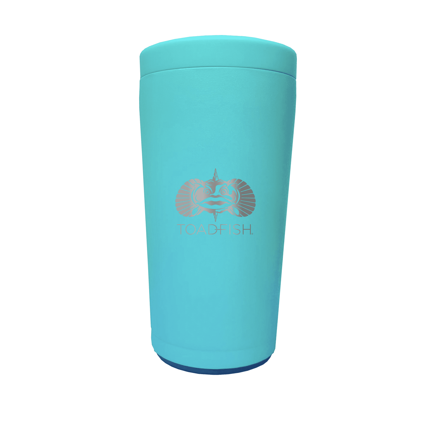 (2 pack) Toadfish Non-Tipping Can Cooler Drink Sleeve – One Size Fits All, Teal