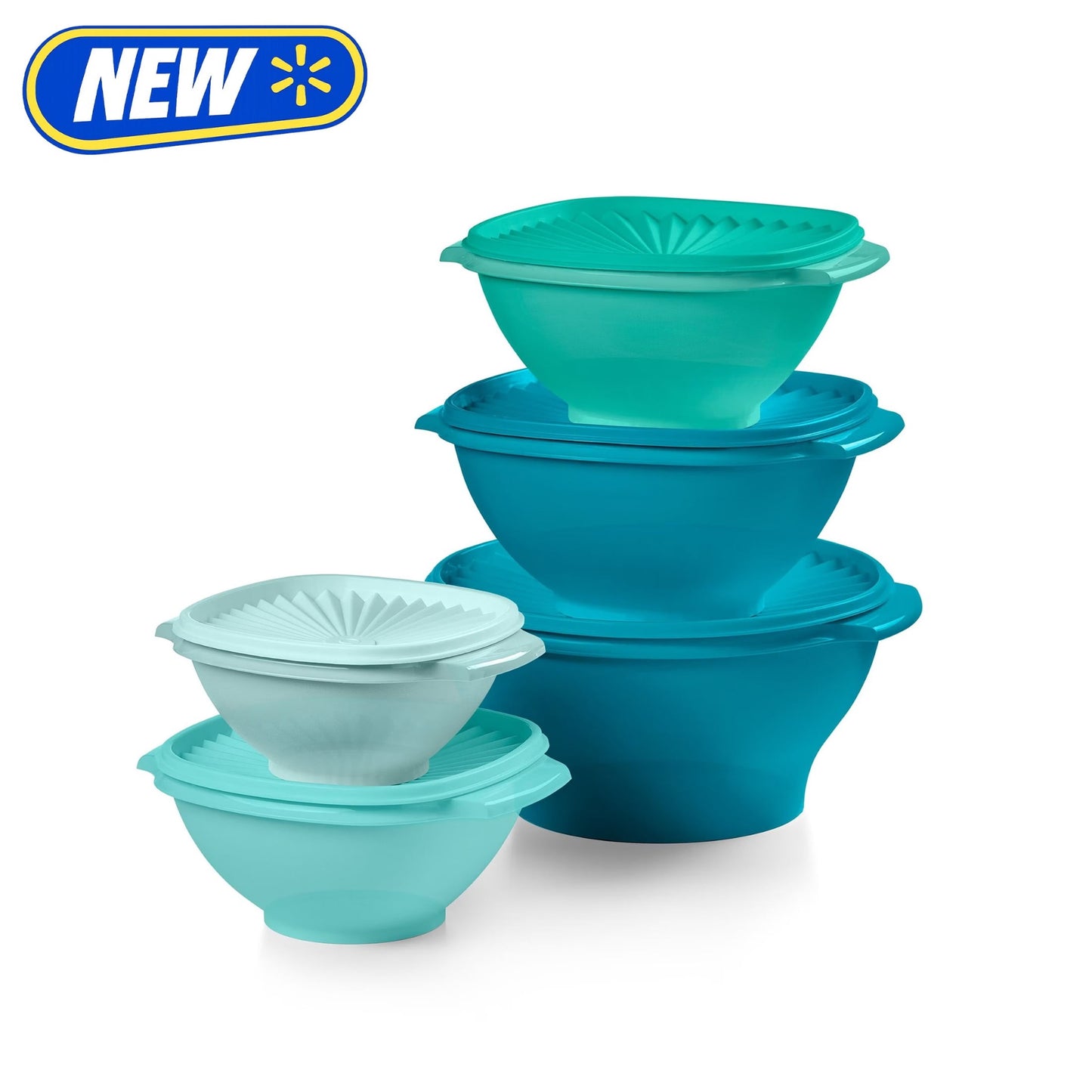 Tupperware Heritage 10 PC Set - Green