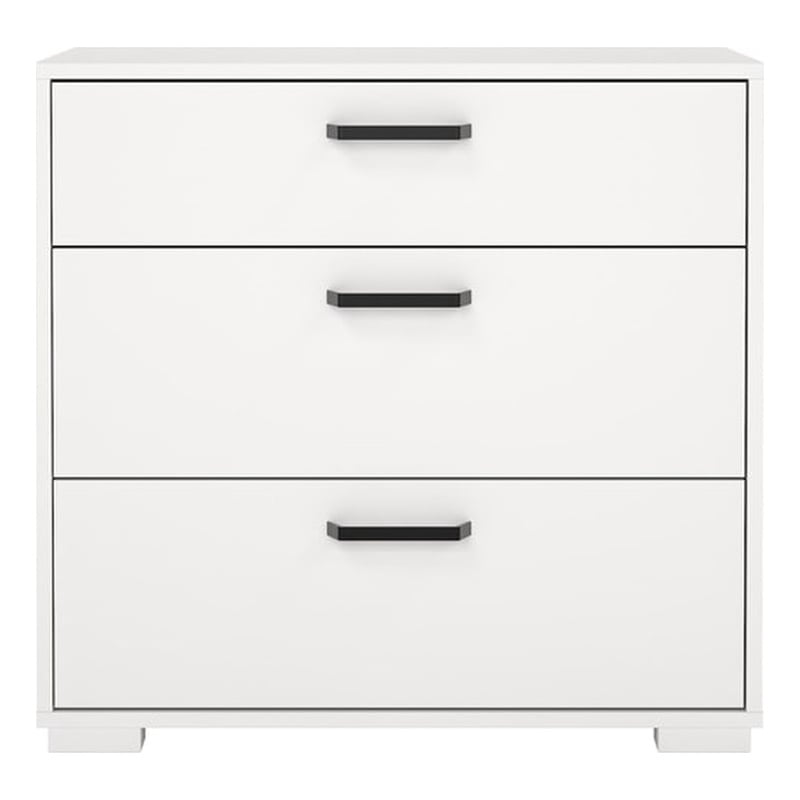 Tvilum Sofia White 3 Drawer Chest