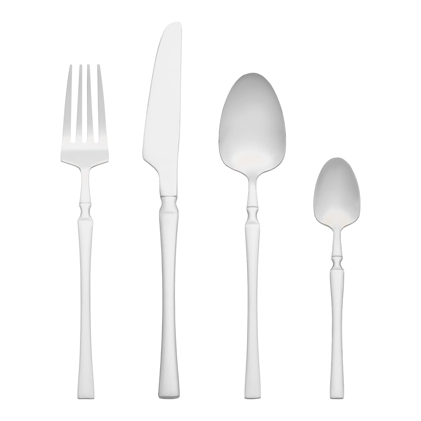 Unique Bargains Juego de Cubiertos de Acero Inoxidable de 20 Pzas, Cubiertos Pulidos con Espejo, Coloridos