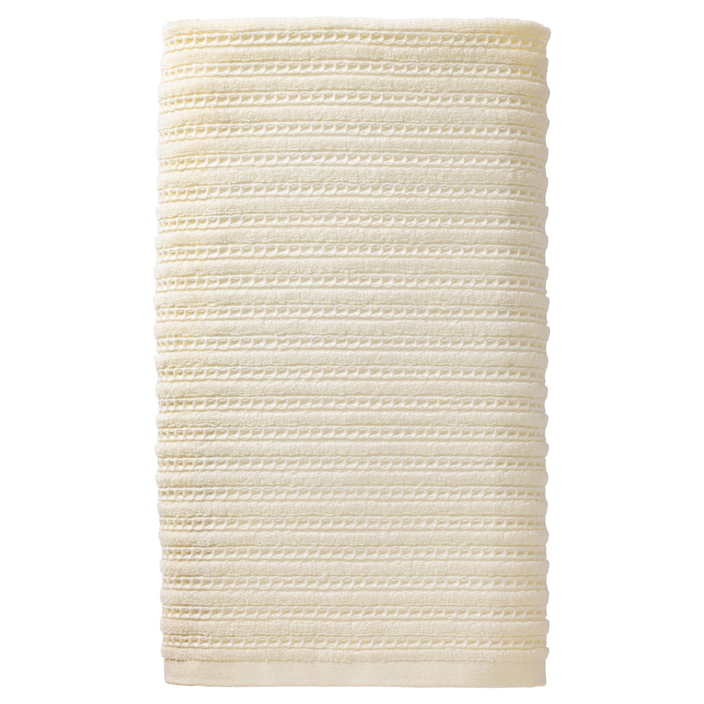 Unique Bargains Cotton Waffle Soft Absorbent Bath Towels White 55" x 28"
