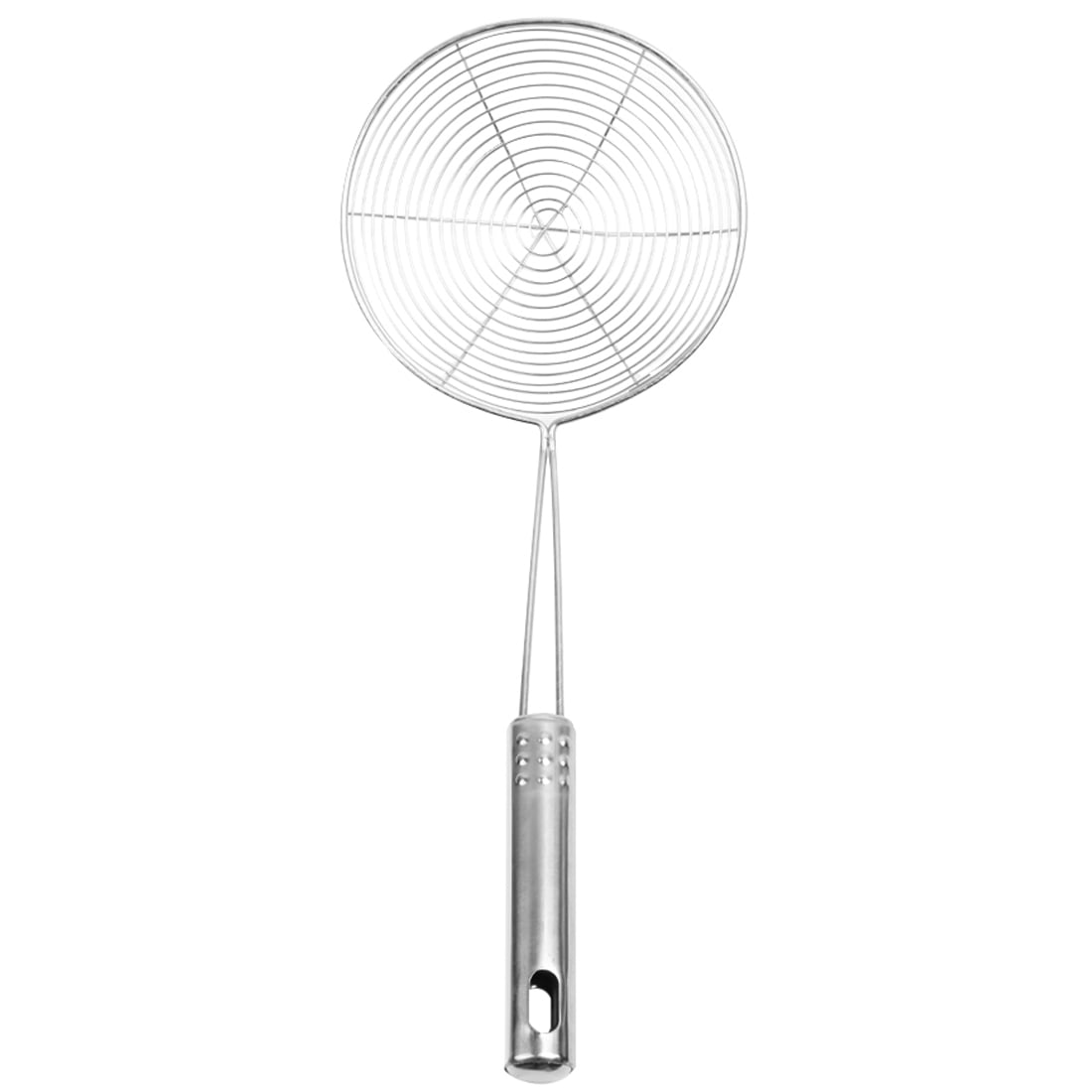 Unique Bargains Stainless Steel Mesh Strainer Ladle Colander Kitchen Utensil 6.7"