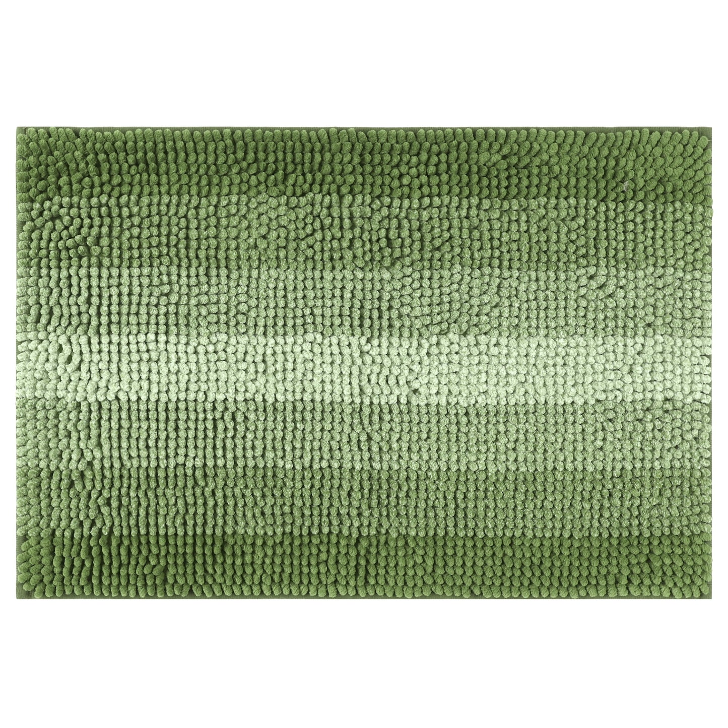 Unique Bargains Striped Bathroom Rugs Non-Slip Bath Carpet Bath Mats Black-1 16"x24"