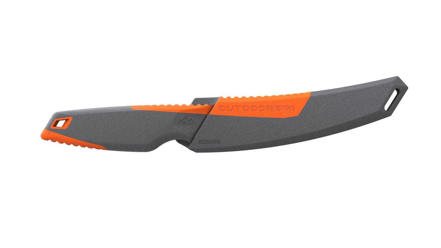 Outdoor Edge 5.0" Vantex Full Tang Fixed Blade Boning Knife with Sheath