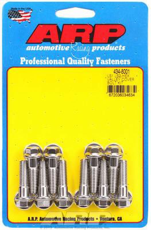 Vally Cover Bolt Kit; Hex Head