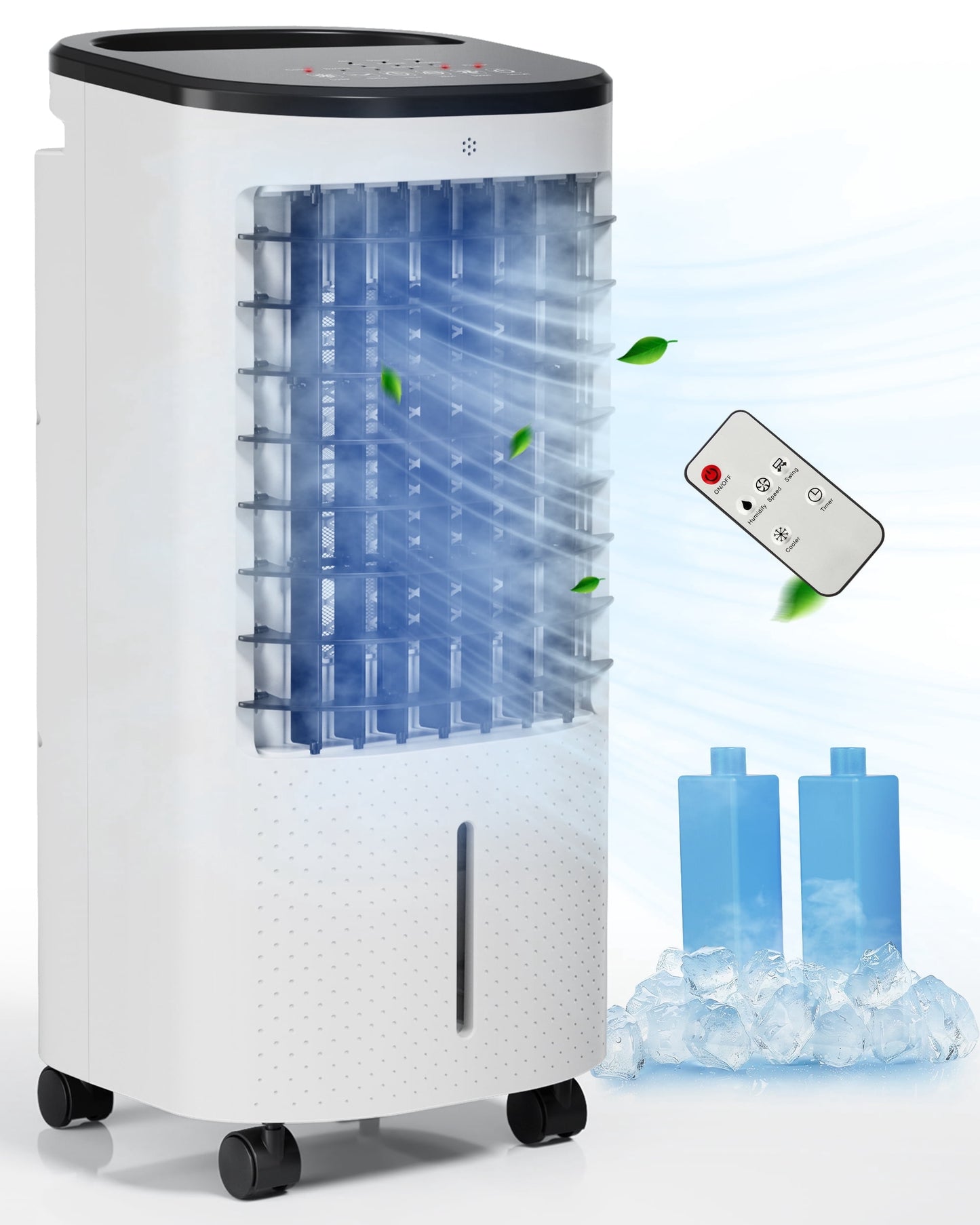 SUGIFT 206 Evaporative Portable Air Cooler Fan & Humidifier, White