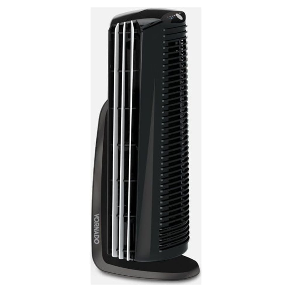 Vornado 15"" Duo Small Room Tower Fan 4 Speed 78 CFM 120V Black