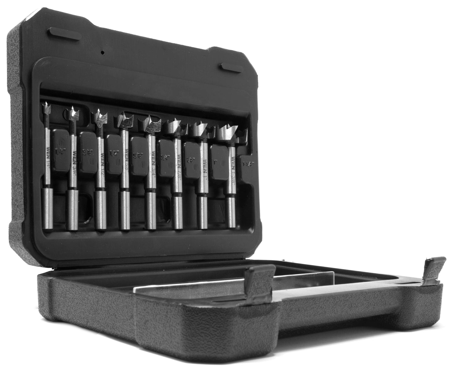 WEN Products 8-Piece Forstner Bit Set with Carrying Case