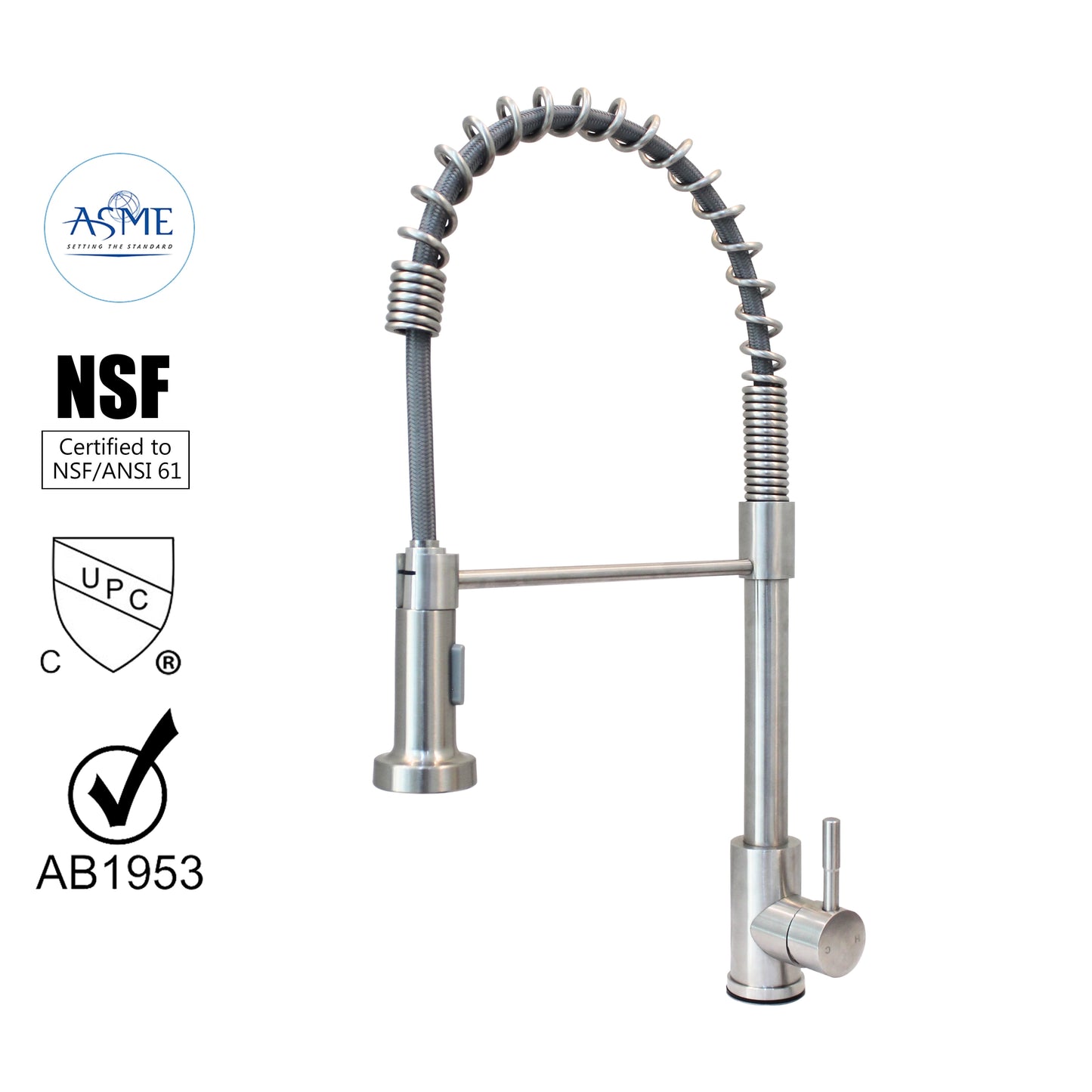 WMF Stainless Steel Silver Kitchen Faucet