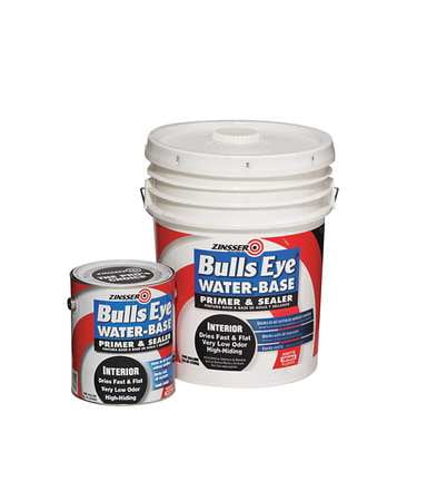 White, Zinsser Bulls Eye Water-Base Primer-2241, Gallon