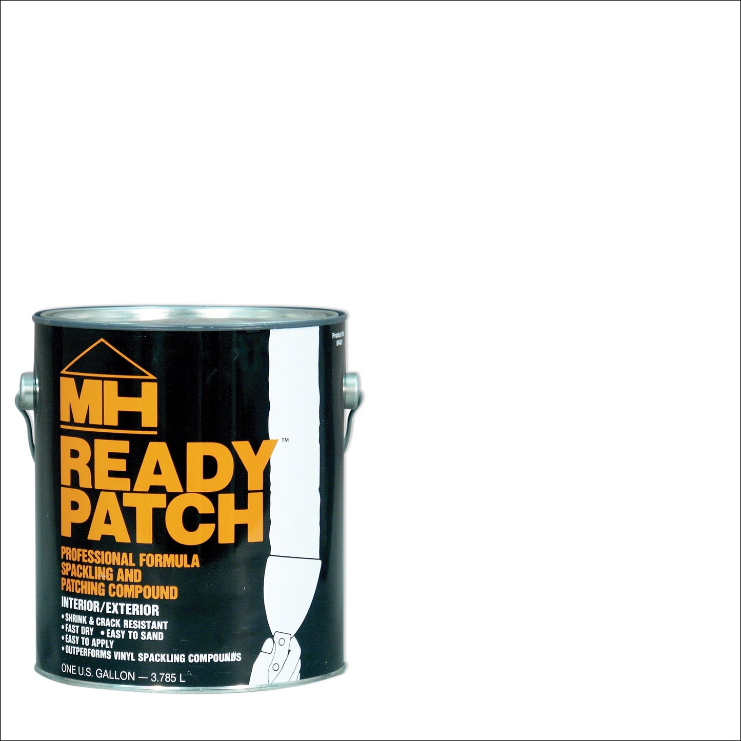 2 Pack, White, Zinsser Ready Patch Professional Flat Spackling & Patching Compound - 4421, Gallon