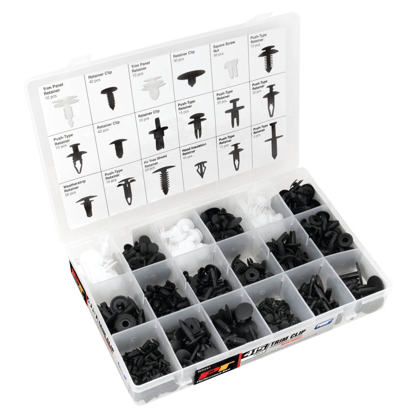 Performance Tool W5242 215pc Chrysler Trim Clips