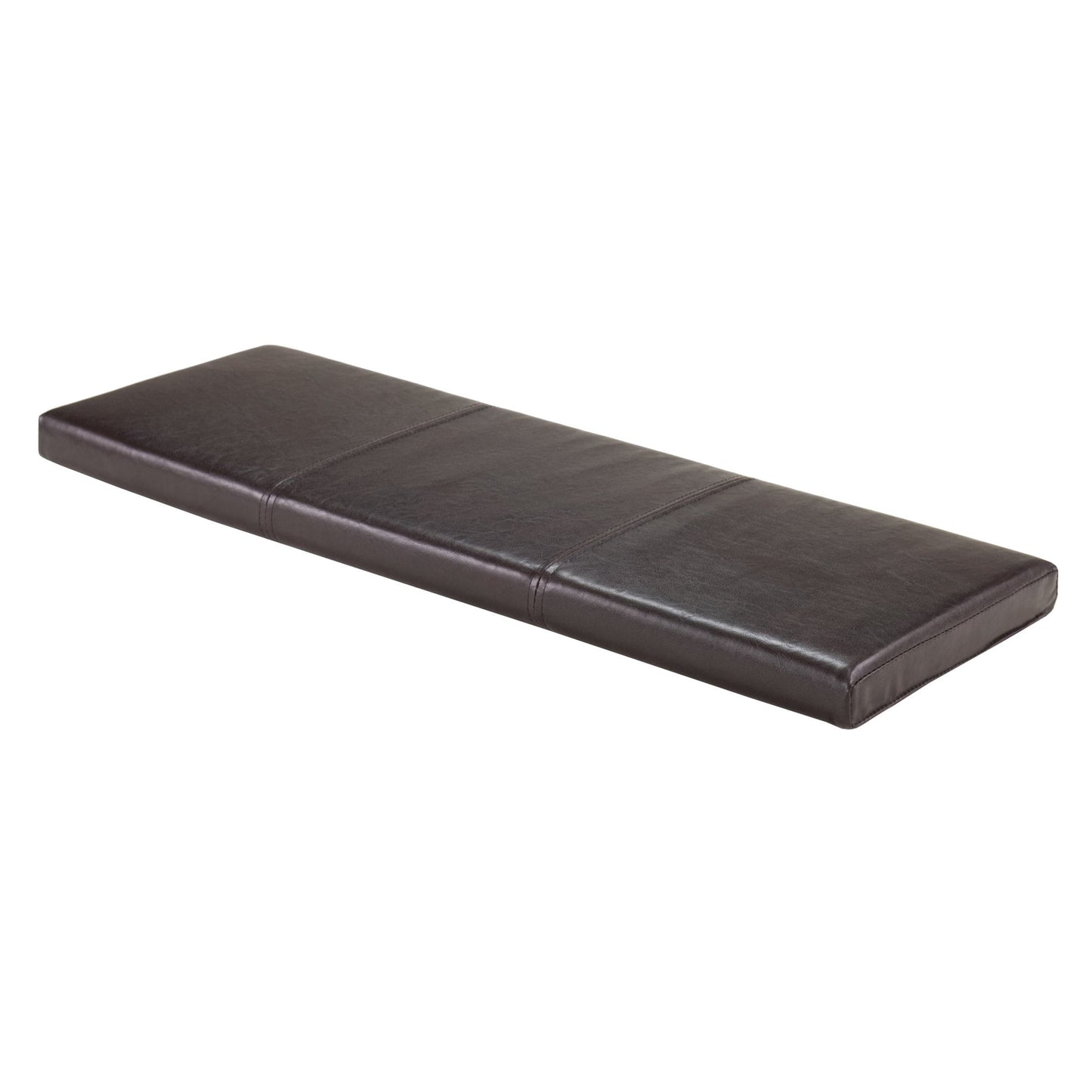 Winsome Boris Bench Seat Cushion, Espresso Finish