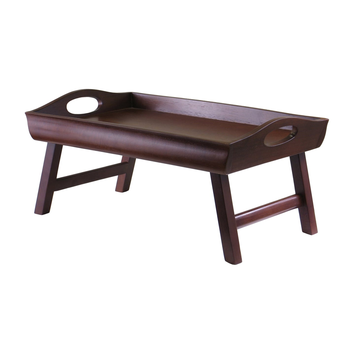 Winsome Bandeja de Cama para Servir de Madera Sedona, Acabado en Nogal