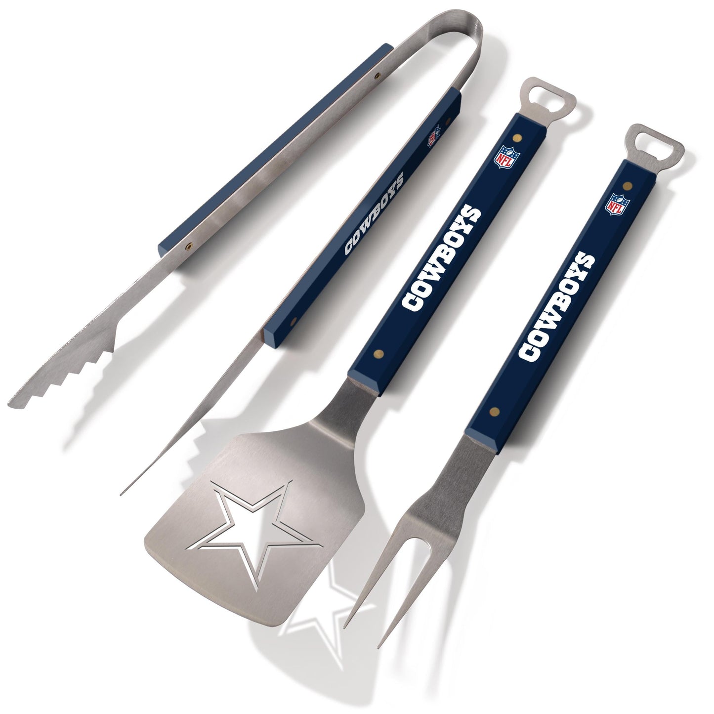 YouTheFan NFL Dallas Cowboys Spirit Series 3pc BBQ Set