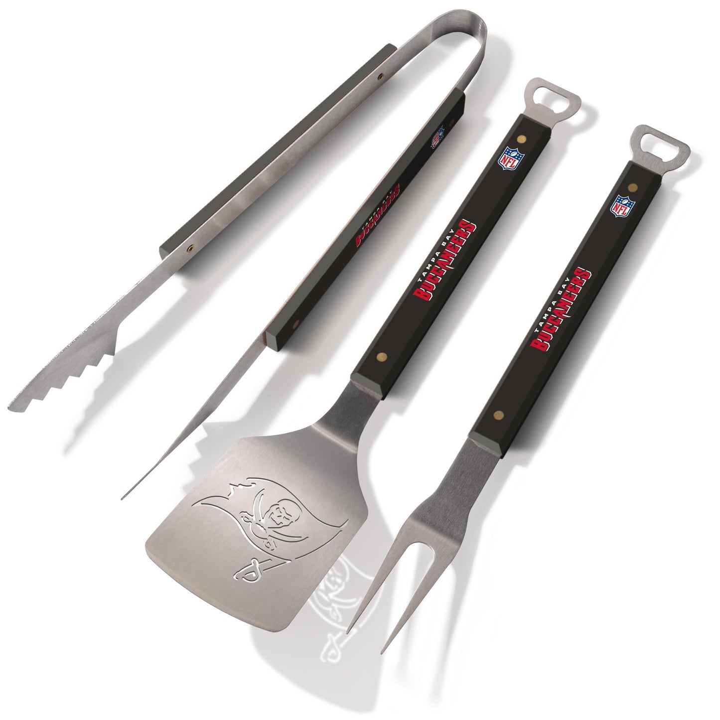 YouTheFan NFL Tampa Bay Buccaneers Spirit Series 3pc BBQ Set